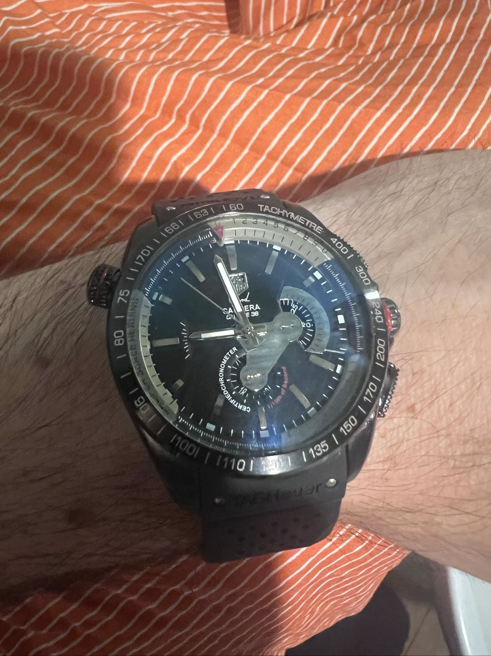 TAG Heuer Grand Carrera – Calibre 36 – Exceptional Chronograph – photo 2